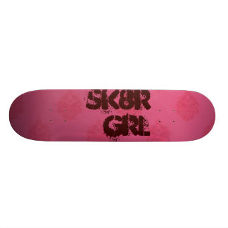Roze rtln-, sk8r grl skateboard
