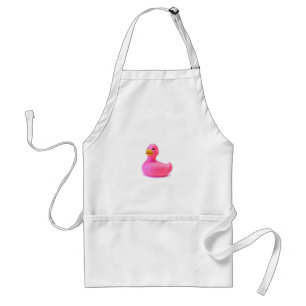 Roze Rubber Duck Standaard Schort