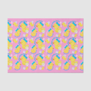 Roze Rubber Ducky Je bent de One Party Tissuepapier