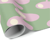 Roze Ruimteschepen Cadeaupapier (Rol Hoek)