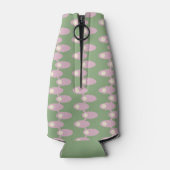 Roze Ruimteschepen Flesjeskoeler (Achterkant)