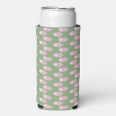 Roze Ruimteschepen Seltzer Blikjeskoeler (Seltzer Voorkant)