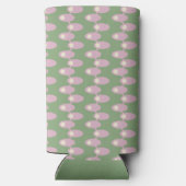 Roze Ruimteschepen Seltzer Blikjeskoeler (Achterkant)