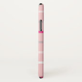 Roze ruit iPhone / iPad hoesje (Achterkant / rechts)