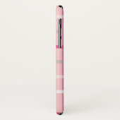 Roze ruit iPhone / iPad hoesje (Achterkant/links)