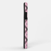 Roze ruitjes dos Case-Mate iPhone case (Achterkant/rechts)