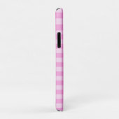 Roze ruitjes met zeeschelp- Case-Mate iPhone case (Achterkant/rechts)