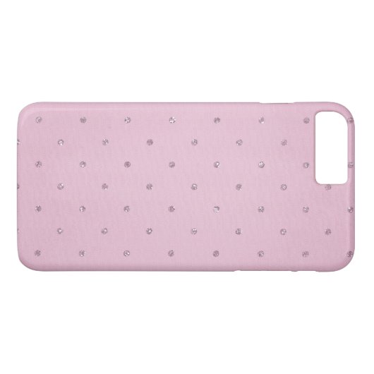 roze ruitvormige buisjes Case-Mate iPhone case (Achterkant (Horizontaal))