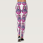 roze Russische dollar Leggings (Achterkant)