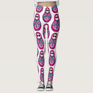 roze Russische dollar Leggings