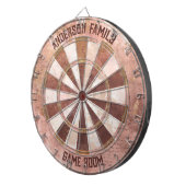  Roze Rustiek Dartbord (Voorkant Rechts)