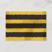 Roze Rustieke Mama Aan Bee Baby shower Gissen Spel Informatiekaartje (Achterkant)