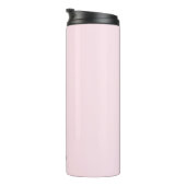 Roze RVS-beker Logo merk 360 ml Thermosbeker (Geroteerd rechts)