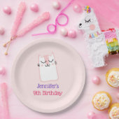 Roze S Papieren Bordje (Feest)