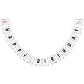 Roze Safari Oerwoud Verjaardag Vlaggetjes (Alle)