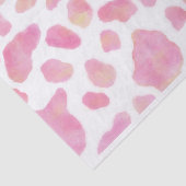 ROZE SAFARI - Roze Leopard Patroon Tissue Paper Tissuepapier (Detail)