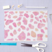 ROZE SAFARI - Roze Leopard Patroon Tissue Paper Tissuepapier (Craft)