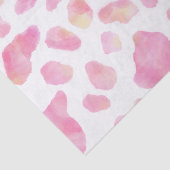 ROZE SAFARI - Wit Leopard bedrukt tissuepapier (Detail)