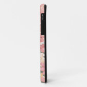 Roze Sage Green Floral laat Waterverf Pattern Case-Mate iPhone Case (Achterkant/links)