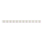 Roze, Sage, Taupe Check Grosgrain lint 1,5 inch (Voorkant)