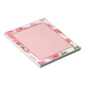 Roze Sakura Bloem Notitieblok (Schuin)