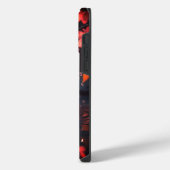 Roze sakura bloemen boven water | Serene Spring Na iPhone Hoesje (Linkerkant)