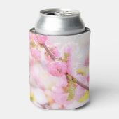 Roze sakura bloemen - Japanse kersbloesem Blikjeskoeler (Blikje Voorkant)