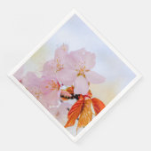 Roze sakura bloemen - Japanse kersbloesem Servetten (Hoek)