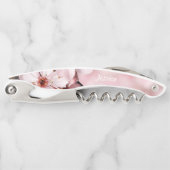 Roze Sakura Bloesem Bruidsmeisje Lente Bruiloft Wi Kurkentrekker (Voorkant)