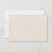 Roze Sakura Blossom RSVP-kaarten RSVP Kaartje (Achterkant)