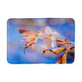 Roze Sakura Flower Blue Sky Badmat (Voorkant)
