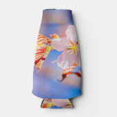 Roze Sakura Flower Blue Sky Flesjeskoeler (Voorkant)