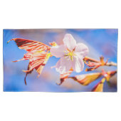 Roze Sakura Flower Blue Sky Kussensloop (Voorkant-Links)