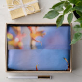 Roze Sakura Flower Blue Sky Tissuepapier (Geschenk)