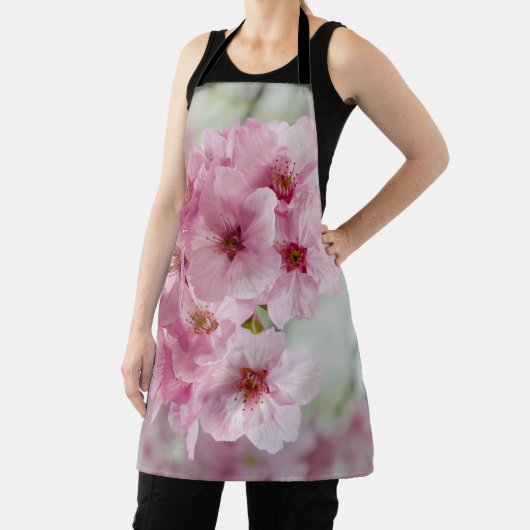 Roze Sakura Flower, Japanse Cherry Blossom Schort (Insitu)