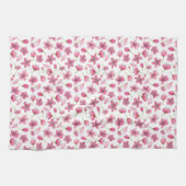Roze Sakura Flowers Kitchen Towel 16 x 24 inch Theedoek (Horizontaal)