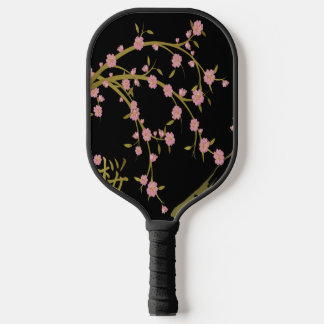 Roze Sakura Goud Zwart Japans Scherm Pickleball Paddle