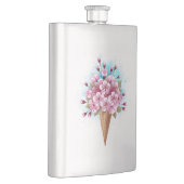 Roze Sakura Ice Cream Waffle Cone Flacon (Rechts)