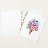 Roze Sakura Ijs Wafel Kegel Planner (Display)