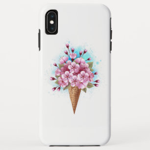 Roze Sakura Ijs Wafelhoorn Case-Mate iPhone Case