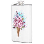 Roze Sakura Ijs Wafelhoorn Heupfles (Links)