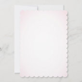 Roze Sakura Japanse Cherry Blossom Vrijgezellenfee Kaart (Achterkant)