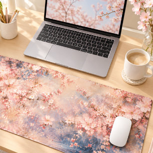 roze sakura Kersenbloesem romantisch dromerig Bureaumat