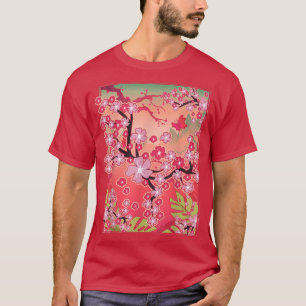 Roze  Sakura Lover Japanse Cherry Bl T-shirt