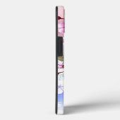 Roze Sakura op geschilderde achtergrond Case-Mate iPhone Case (Achterkant / Rechts)