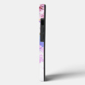 Roze Sakura op geschilderde achtergrond Case-Mate iPhone Case (Achterkant / Links)