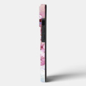 Roze Sakura op geschilderde achtergrond Case-Mate iPhone Case (Achterkant / Links)