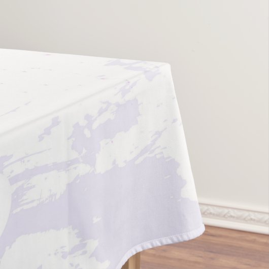 Roze Sakura op geschilderde achtergrond Tafelkleed (Voorbeeld)