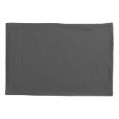 Roze Sakura op Gray Pair van Pillowcases Kussensloop (Achterkant-Links)