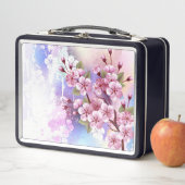 Roze Sakura op het schilderen Achtergrond (In situ)